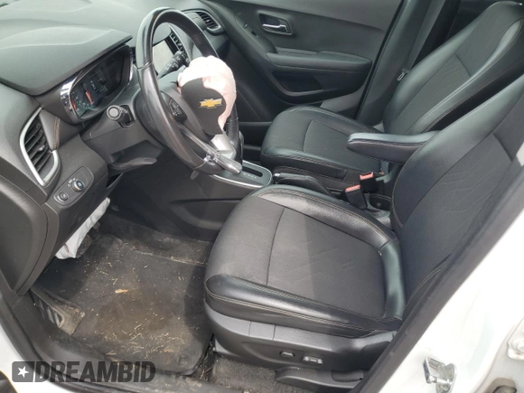 2019 Chevrolet Trax LT z VIN KL7CJLSB3KB797360, wystawiony jako Copart lot #58984105 z przebiegiem 61 597 mil mil oraz Czysty tytuł • Clean title. Historia ofert i sprzedaży dostępna na DreamBid. Obrazek 7.