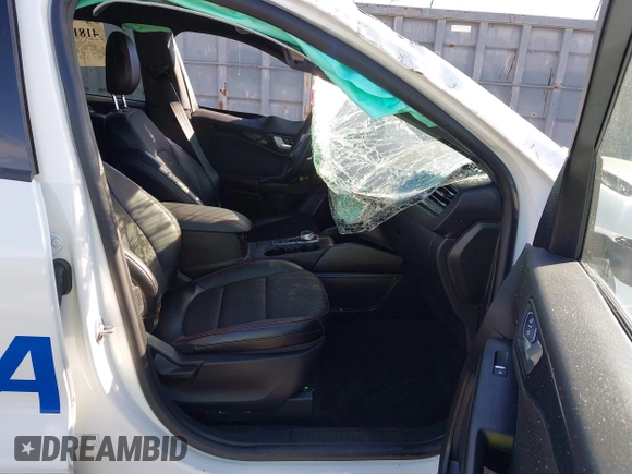 2024 Ford Escape ST-Line with VIN 1FMCU0MZ9RUA31873, listed as a IAAI auction lot 41810100 with 8,999 mi miles and . Bid and sale history available at DreamBid. Image 5.