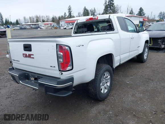 2016 GMC Canyon 4WD SLE with VIN 1GTH6CE34G1205461, listed as a IAAI auction lot 41869174 with 1 mi miles. Bid and sale history available at carsss.com. Image 4.