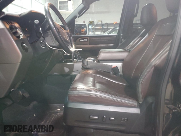 2015 Ford Expedition Platinum with VIN 1FMJU1MT3FEF48858, listed as a Copart auction lot 88086085 with 105,342 mi miles and Salvage title. Bid and sale history available at DreamBid. Image 7.