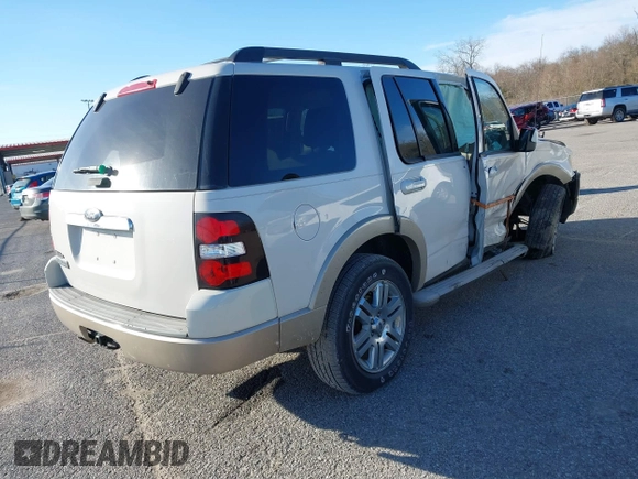 2010 Ford Explorer Eddie Bauer with VIN 1FMEU6EE2AUA39230, listed as a IAAI auction lot 41625257 with 96,954 mi miles. Bid and sale history available at carsss.com. Image 4.