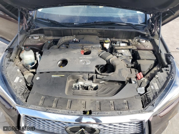2021 Infiniti QX50 ESSENTIAL with VIN 3PCAJ5CA8MF100096, listed as a Copart auction lot 71441374 with 24,711 mi miles and Salvage Title. Bid and sale history available at carsss.com. Image 12.