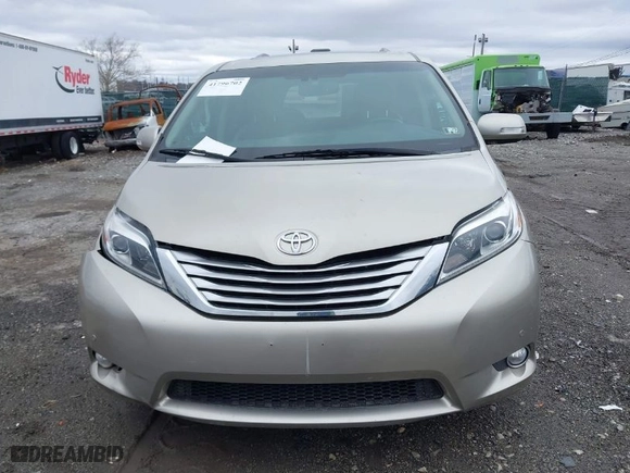 2017 Toyota Sienna XLE with VIN 5TDDZ3DC9HS166409, listed as a IAAI auction lot 41796702 with NaN miles. Bid and sale history available at carsss.com. Image 11.