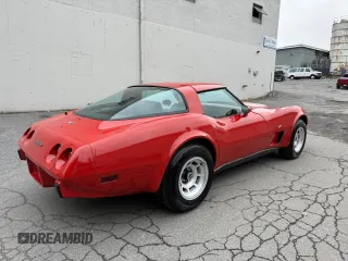 1979 Chevrolet Corvette with VIN 1Z87895421529, listed as a Copart auction lot 64693735 with 49,882 mi miles and Salvage title. Bid and sale history available at DreamBid. Image 4.