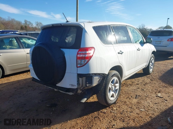 2011 Toyota RAV4 with VIN 2T3ZF4DVXBW080621, listed as a IAAI auction lot 41875916 with 180,632 mi miles and . Bid and sale history available at DreamBid. Image 4.