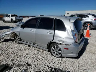 2005 Suzuki Aerio SX z VIN JS2RC61H155300393, wystawiony jako Copart lot #84177204 z przebiegiem Nie podano mil oraz Szkoda całkowita • Salvage title. Historia ofert i sprzedaży dostępna na DreamBid. Obrazek 2.