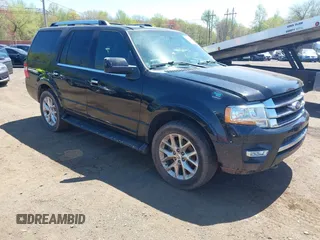 2017 Ford Expedition Limited z VIN 1FMJU2AT7HEA11522, wystawiony jako IAAI lot #42081066 z przebiegiem Nie podano mil oraz . Historia ofert i sprzedaży dostępna na DreamBid. Obrazek 1.