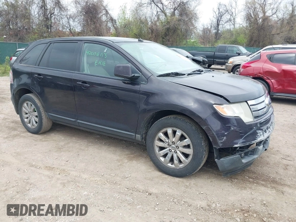 2007 Ford Edge SEL PLUS with VIN 2FMDK39C27BB33633, listed as a IAAI auction lot 42006113 with 218,462 mi miles. Bid and sale history available at carsss.com. Image 1.