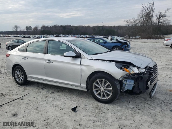 2018 Hyundai Sonata SE with VIN 5NPE24AF7JH625140, listed as a Copart auction lot 44897975 with 92,529 mi miles and Salvage Title. Bid and sale history available at carsss.com. Image 4.