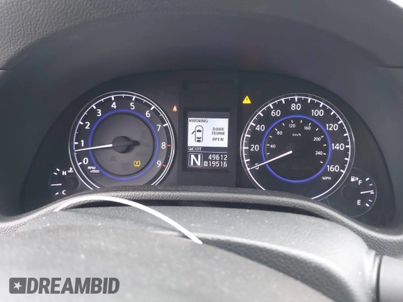 2013 Infiniti G37 x z VIN JN1CV6AR5DM762286, wystawiony jako IAAI lot #42260795 z przebiegiem 49 612 mil mil oraz . Historia ofert i sprzedaży dostępna na DreamBid. Obrazek 7.
