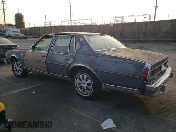 1979 Chevrolet Caprice z VIN 1N69G9C181400, wystawiony jako Copart lot #87016834 z przebiegiem 38 392 mil mil oraz Szkoda całkowita • Salvage title. Historia ofert i sprzedaży dostępna na DreamBid. Obrazek 2.