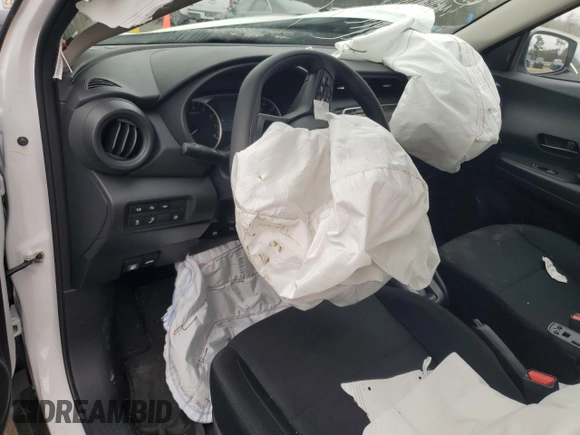 2024 Nissan Kicks S with VIN 3N1CP5BV4RL583495, listed as a Copart auction lot 42684925 with 4,681 mi miles and Salvage Title. Bid and sale history available at DreamBid. Image 8.