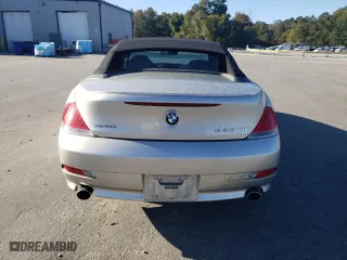 2004 BMW 6 Series 645Ci with VIN WBAEK73464B320194, listed as a Copart auction lot 76697644 with 110,823 mi miles and Salvage Title. Bid and sale history available at carsss.com. Image 6.