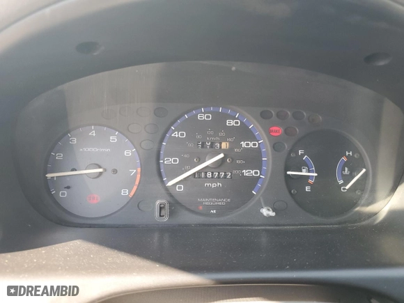 1996 Honda Civic LX with VIN 1HGEJ6573TL053548, listed as a Copart auction lot 48657435 with 118,772 mi miles and Salvage Title. Bid and sale history available at carsss.com. Image 9.