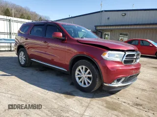 2015 Dodge Durango SXT with VIN 1C4RDJAG0FC114603, listed as a Copart auction lot 52016155 with 88,269 mi miles and Salvage Title. Bid and sale history available at DreamBid. Image 4.