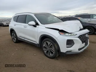 2019 Hyundai Santa Fe Ultimate with VIN 5NMS5CAA8KH022544, listed as a Copart auction lot 71146552 with 46,417 mi miles. Bid and sale history available at carsss.com. Image 4.