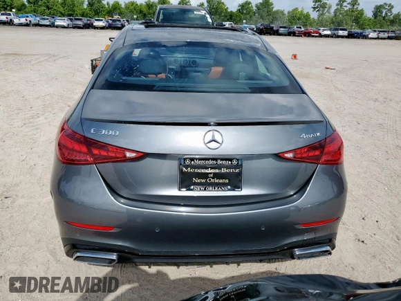 2024 Mercedes-Benz C 300 with VIN W1KAF4HB7RR178065, listed as a Copart auction lot 63899735 with 2,792 mi miles and Salvage title. Bid and sale history available at DreamBid. Image 6.