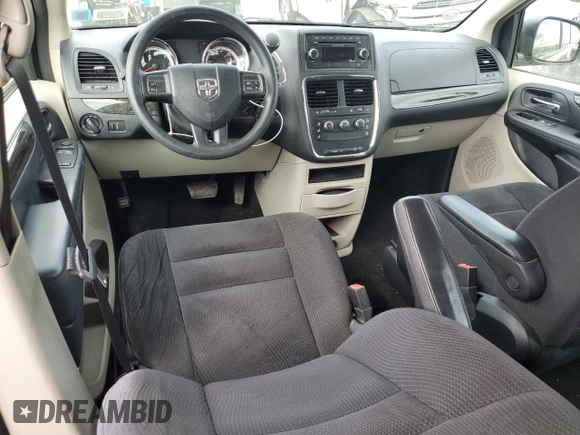 2015 Dodge Grand Caravan American Value with VIN 2C4RDGBG3FR507956, listed as a Copart auction lot 55948415 with 88,534 mi miles and Salvage Title. Bid and sale history available at DreamBid. Image 8.