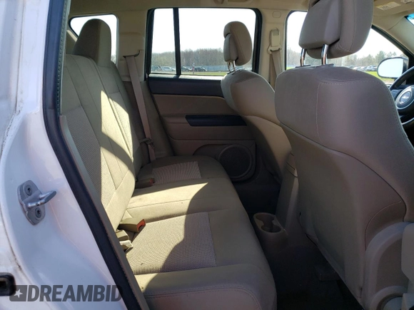 2012 Jeep Compass Latitude with VIN 1C4NJDEB9CD584027, listed as a Copart auction lot 51961805 with 97,408 mi miles and Salvage Title. Bid and sale history available at carsss.com. Image 11.