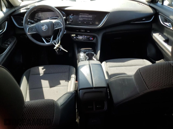 2022 Buick Envision Preferred with VIN LRBAZLR40ND129002, listed as a Copart auction lot 49166334 with 34,546 mi miles and Salvage Title. Bid and sale history available at DreamBid. Image 8.