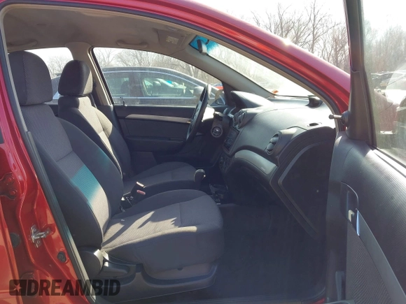 2010 Chevrolet Aveo 1LT with VIN KL1TD5DE9AB119215, listed as a IAAI auction lot 41789265 with 157,438 mi miles and . Bid and sale history available at DreamBid. Image 5.