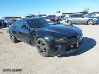 2016 Chevrolet Camaro 2SS with VIN 1G1FH1R76G0127024, listed as a IAAI auction lot 41223735 with 107,743 mi miles. Bid and sale history available at carsss.com. Image 1.