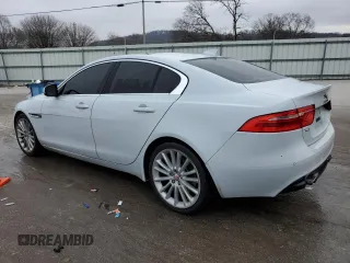 2017 Jaguar XE 35t First Edition with VIN SAJAH4BV9HA946943, listed as a Copart auction lot 42795275 with 137,984 mi miles and Salvage Title. Bid and sale history available at carsss.com. Image 2.