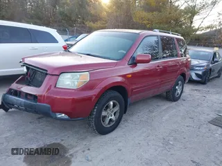 2006 Honda Pilot EX-L with VIN 5FNYF28586B005602, listed as a IAAI auction lot 41247326 with 221,698 mi miles and . Bid and sale history available at DreamBid. Image 17.