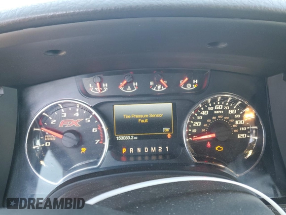 2012 Ford F-150 XL with VIN 1FTFW1ET8CFA94471, listed as a Copart auction lot 44246595 with 153,033 mi miles and Clean Title. Bid and sale history available at carsss.com. Image 9.