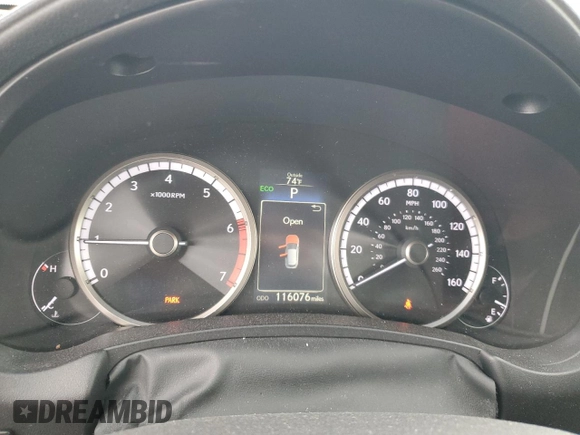 2015 Lexus NX 200t with VIN JTJBARBZ2F2014921, listed as a Copart auction lot 51118495 with 116,076 mi miles and Salvage Title. Bid and sale history available at DreamBid. Image 9.