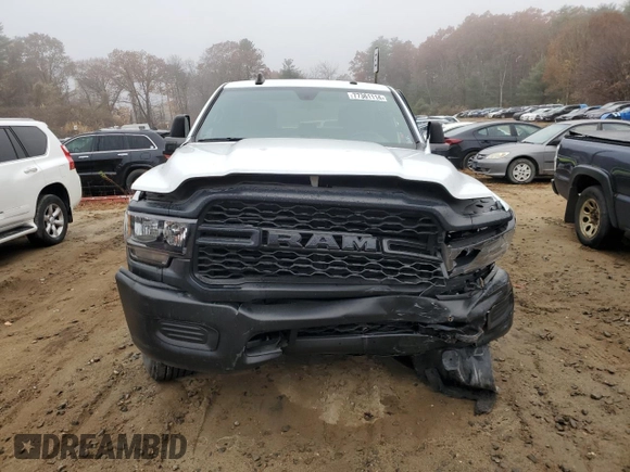 2023 Ram 2500 Tradesman with VIN 3C6UR5HJ4PG589374, listed as a Copart auction lot 77361114 with 11,965 mi miles and Salvage Title. Bid and sale history available at carsss.com. Image 5.