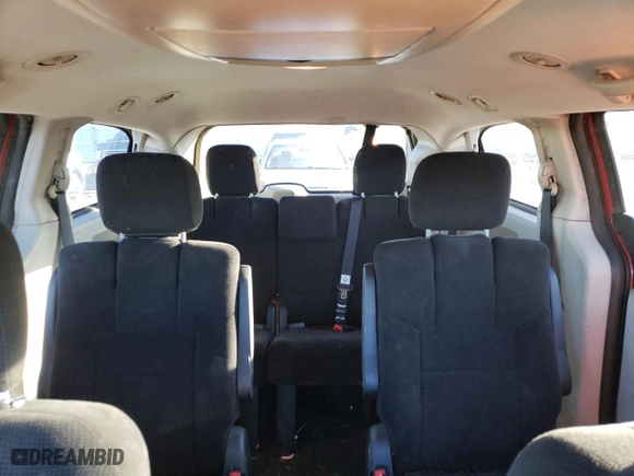 2012 Dodge Grand Caravan SXT with VIN 2C4RDGCG3CR398649, listed as a Copart auction lot 47058645 with 199,955 mi miles and Salvage Title. Bid and sale history available at carsss.com. Image 10.