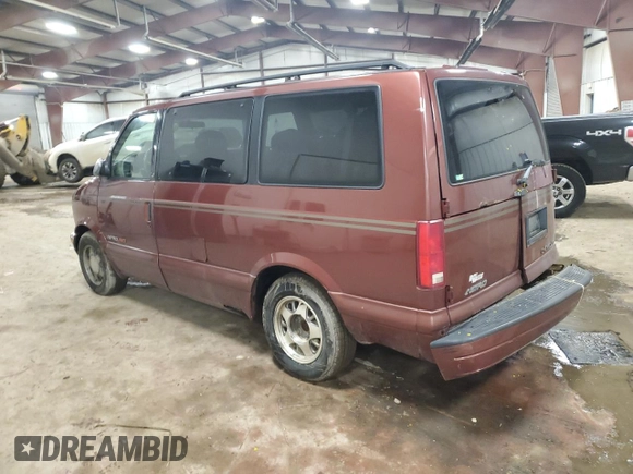 1998 Chevrolet Astro with VIN 1GNEL19W4WB154368, listed as a Copart auction lot 84910114 with 197,896 mi miles and Clean Title. Bid and sale history available at carsss.com. Image 2.