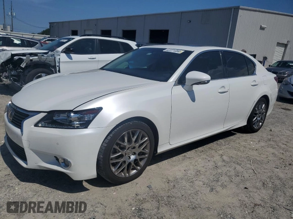 2014 Lexus GS 350 with VIN JTHBE1BL0E5039607, listed as a Copart auction lot 62221084 with 121,122 mi miles and Salvage Title. Bid and sale history available at carsss.com. Image 1.