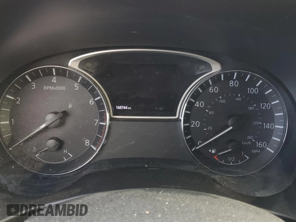 2018 Nissan Pathfinder SL with VIN 5N1DR2MN3JC613198, listed as a Copart auction lot 44423035 with 168,744 mi miles and Salvage title. Bid and sale history available at DreamBid. Image 9.