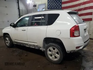 2013 Jeep Compass Sport with VIN 1C4NJCBA3DD102577, listed as a Copart auction lot 42816455 with 157,654 mi miles and Salvage Title. Bid and sale history available at carsss.com. Image 2.