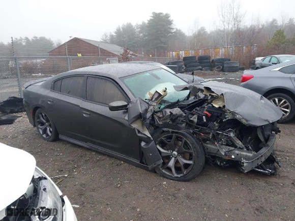 2019 Dodge Charger GT with VIN 2C3CDXHG0KH561989, listed as a IAAI auction lot 41060032 with NaN miles. Bid and sale history available at carsss.com. Image 14.