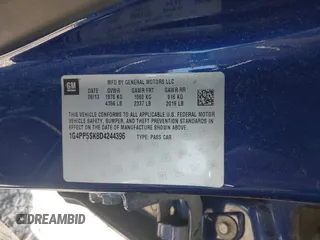 2013 Buick Verano with VIN 1G4PP5SK8D4244396, listed as a IAAI auction lot 42205954 with 72,542 mi miles and . Bid and sale history available at DreamBid. Image 9.
