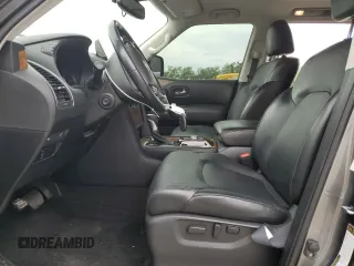 2021 Nissan Armada SL with VIN JN8AY2BA9M9372649, listed as a Copart auction lot 63675084 with 76,450 mi miles and Salvage Title. Bid and sale history available at carsss.com. Image 7.