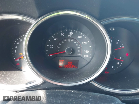 2012 Kia Sorento EX with VIN 5XYKU4A66CG254303, listed as a IAAI auction lot 41905974 with 135,934 mi miles. Bid and sale history available at carsss.com. Image 7.