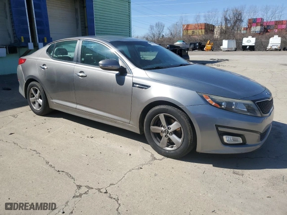 2015 Kia Optima LX with VIN 5XXGM4A77FG446711, listed as a Copart auction lot 49638865 with 166,895 mi miles and Clean Title. Bid and sale history available at carsss.com. Image 4.