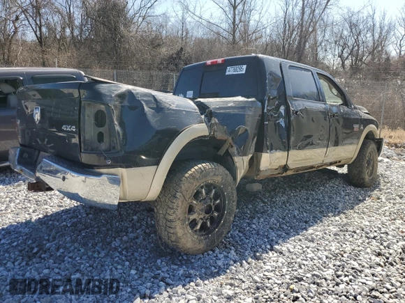 2011 Dodge 2500 SLT with VIN 3D7UT2HL4BG510407, listed as a Copart auction lot 47768295 with 174,173 mi miles and Salvage Title. Bid and sale history available at DreamBid. Image 3.