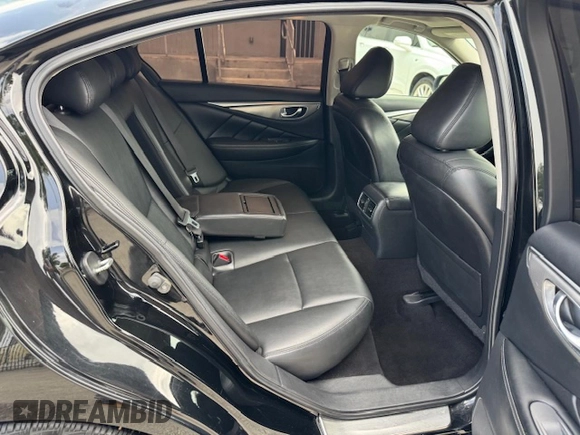 2017 Infiniti Q50 Premium with VIN JN1EV7AR8HM835199, listed as a Copart auction lot 63226895 with 46,714 mi miles and Salvage title. Bid and sale history available at DreamBid. Image 11.