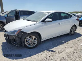 2020 Hyundai Elantra SEL with VIN 5NPD84LF3LH559891, listed as a Copart auction lot 53544515 with 69,637 mi miles and Salvage Title. Bid and sale history available at DreamBid. Image 1.