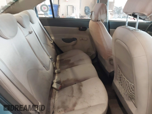2010 Hyundai Accent GLS с VIN KMHCN4AC7AU527280, выставлен на аукционе IAAI как лот 42494671 с пробегом 232 468 миль миль и . История ставок и продаж доступна на DreamBid. Изображение 8.