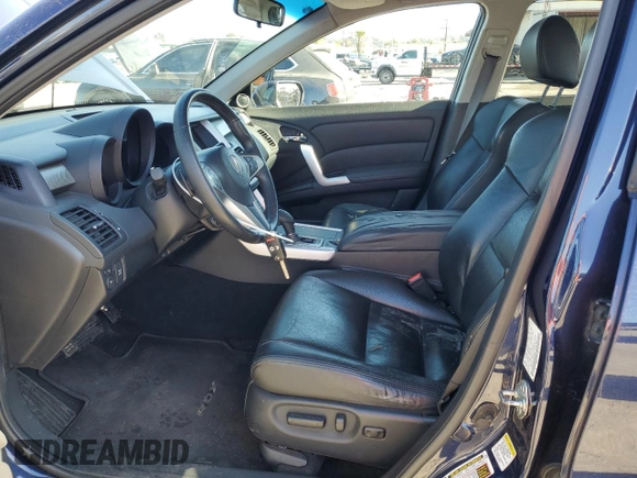 2007 Acura RDX Technology with VIN 5J8TB18537A016003, listed as a Copart auction lot 48381735 with 189,452 mi miles and Salvage Title. Bid and sale history available at carsss.com. Image 7.