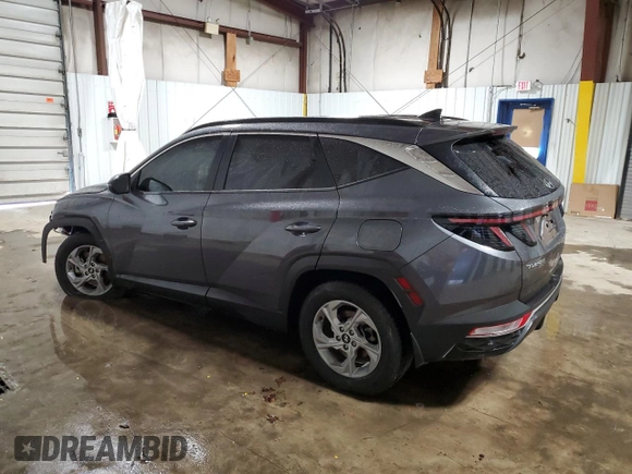 2022 Hyundai Tucson SEL with VIN KM8JB3AE0NU066098, listed as a Copart auction lot 49412145 with 103,406 mi miles and Salvage Title. Bid and sale history available at carsss.com. Image 2.
