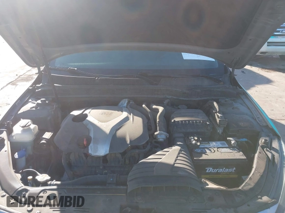 2015 Kia Optima SX Turbo with VIN 5XXGR4A65FG407334, listed as a IAAI auction lot 40743106 with 164,260 mi miles. Bid and sale history available at carsss.com. Image 10.