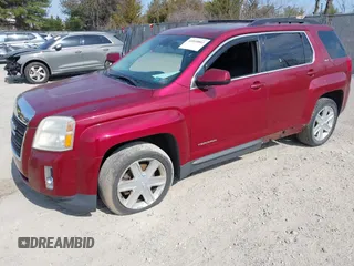 2012 GMC Terrain SLT-1 with VIN 2GKFLVE56C6371845, listed as a IAAI auction lot 41810802 with 98,760 mi miles. Bid and sale history available at carsss.com. Image 2.