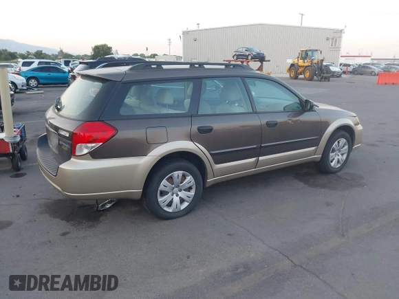 2008 Subaru Outback z VIN 4S4BP60C387323183, wystawiony jako IAAI lot #42757589 z przebiegiem 177 452 mil mil oraz . Historia ofert i sprzedaży dostępna na DreamBid. Obrazek 4.